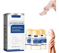 EXQST Crème pour Les Pieds à 42% d'urée pour Les Talons secs et craquelés Crème réparatrice pour Les Mains et Les Pieds Stick Lotion hydratante pour Les Pieds secs et craquelés Réparation du Talon