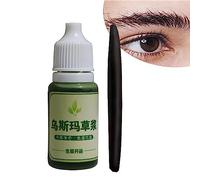 EXQST Extrait d'herbe USMA Essence 10ML USMA Herbe Soin des Cheveux Liquide Croissance des Cils Liquide nourrissant Magique Petit bâton Noir