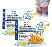 EXQST Heca Natural Herbal Strength Hemorrhoid Capsules Heca Capsules Capsules Naturelles de soulagement des hémorroïdes Soulagement Rapide de la Douleur ou de l'inconfort
