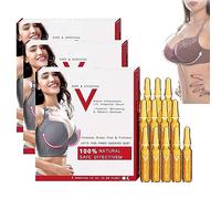 EXQST Sérum d'amélioration du Sein Ampoules raffermissantes nourrissantes Naturelles pour Les Seins Sérum raffermissant pour Le Buste
