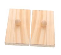EXQUIMEUBLE 1 Paire Instrument de Percussion Bois pour Garçon Fille de Blocs de Sable pour Éducation Musicale et Développement du Rythme Éducatif pour Petite