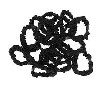 EXQUIMEUBLE 15pièces Chouchous Satin Noir Élastiques à Cheveux Doux Et Durables Accessoires De Coiffure Élégants Pour Filles Et Adolescentes