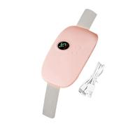 EXQUIMEUBLE 1ensemble Ceinture De Massage Chauffante Portable Pour Soulagement Des Crampes Menstruelles Ceinture Abdominale Avec Et Chaleur Pour Détente Et Confort La Période