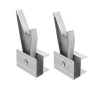 EXQUIMEUBLE 1paire Verrous Aluminium pour Échelle Télescopique Accessoires De Sécurisation pour Échelles à Rallonge Système De Verrouillage Fiable avec Boucle De Limitation pour Projets