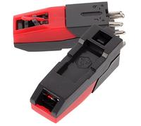 EXQUIMEUBLE 2 pièces Aiguilles de Remplacement pour Platine Vinyle Stylus Plastique avec Excellente Précision Sonore et Installation Facile Compatible Majorité des Platines