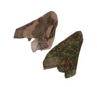 EXQUIMEUBLE 2 Pièces Écharpe en Maille Camouflage, Couvre-cou | Packable, Protection Uv, Séchage Rapide, Usage Wargames et Randonnées, pour Femmes Voyageuses