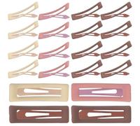 EXQUIMEUBLE 20 pièces Lot de Pinces à Cheveux Légères et Résistantes Barrettes Décoratives pour Filles Ans Accessoires Pratiques et Durables pour Coiffures Quotidiennes et Fêtes