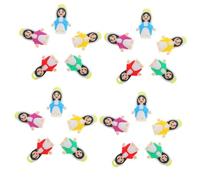 EXQUIMEUBLE 25pièces Décoration Chrétienne Lot de Figurines Miniatures Vierge Ornements Colorés pour Baptême Noël Et Décoration De Bureau Unique pour Petites