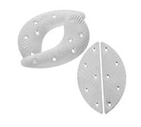 EXQUIMEUBLE 2paires Taps Métal Pour Talons Plaques De Réparation De Semelles Antidérapante Pour Bottes Et Chaussures Accessoire De Rénovation