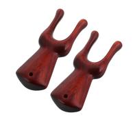 EXQUIMEUBLE 2pièces Outil De Massage Bois Pour Visage De Masseur Nasal Portable Outil Gua Pour Stimulation Des Points Acupuncture Pours Voyages Et Utilisation Domestique