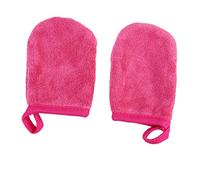EXQUIMEUBLE 3pièces Démaquillants Pour Visage Tampon Nettoyant Doux Tampon Exfoliant Démaquillant Réutilisable Couleur Blanche