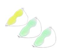 EXQUIMEUBLE 3pièces Masque De Gel Refroidissant Pour Yeux Avec Liquide Cryogénique Pour Soulagement Des Et Détente Couleur Aléatoire