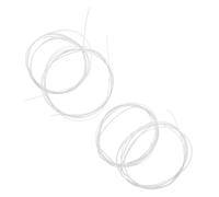 EXQUIMEUBLE 4 pièces Guitar Binding Purfling Strips Plastic Edge Inlay Trim For Acoustic Classical Guitars Easy DIY Installation