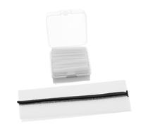 EXQUIMEUBLE 40pièces Bandes Autocollantes Pour Faux Cils Auto-adhésifs Réutilisables Eyeliner Confortables Et Imperméables La Mise Beauté Des Yeux
