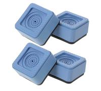 EXQUIMEUBLE 4pièces Antidérapants Pour Machine à Laver Support Anti-vibrations Pour Machine Portable Coussin Antichoc Pour Optimisation Espace
