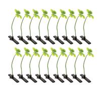 EXQUIMEUBLE 50 Pièces Quirky Clover Hair Clips Kawaii Plant Barrettes For And Women For Cosplay Festivals And Daily Wear