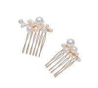 EXQUIMEUBLE 5Pièces Accessoires Perles Peignes et Épingles à Élégants pour Mariage Réussi