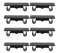 EXQUIMEUBLE 8 pièces Cache-plaques pour Interrupteur à Bascule Support de Montage Robuste Protection Anti-poussière et Esthétique pour Tableau de Bord Installation Facile et Compatible