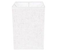 EXQUIMEUBLE Abat-Jour Rectangulaire en Lin Beige Couvre-Lampadaire pour Lampe de Bureau et Lampe Suspendue Design Simple et Démontable Adapté Maison Bureau et Hôtel Abat-Jour Moderne et