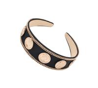 EXQUIMEUBLE Bandeau Large Satiné Élégant Pour Femme Accessoire De Mode Noir Pour Coiffure Délicate