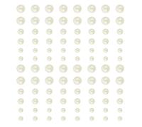 EXQUIMEUBLE Boîte De Décalcomanies Perles Pour Nail Art Breloques Pour Ongles Ornements De Manucure Accessoires Créatifs Pour Ongles