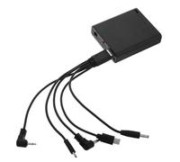 EXQUIMEUBLE Boîtier De Batterie pour Coffre-Fort Alimentation De Secours Externe Bloc-Batterie Urgence pour Serrures Adaptateur pour Appareils Électroniques