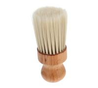 EXQUIMEUBLE Brosse à Cheveux avec Manche Bois Brosse de Coupe pour Coiffure Balai pour Cou de Barbier Nettoyant Spécial pour Cheveux Fournitures de Coiffure