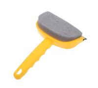 EXQUIMEUBLE Brosse De Nettoyage pour Vitres Lave-Porte De Douche Verre Raclette De Nettoyage Portable pour Miroir Et Lavabo De Salle De Bain Mini Essuie-Glace pour Surfaces Vitrées
