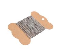 EXQUIMEUBLE Chaîne de Bijoux Acier Inoxydable DIY pour Fabrication Colliers Chaînette Fine et Résistante Décoloration Accessoire Création Bijoux Kit Chaîne pour Bricolage