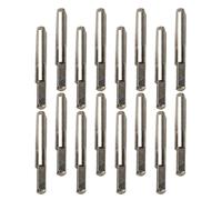 EXQUIMEUBLE Chevilles Métalliques Argentées Faciles à Remplacer 16 Pièces Accessoires Essentiels pour Instrument de Musique Résistantes la Déformation pour Harpe et Clavecin
