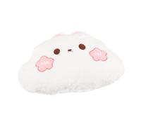 EXQUIMEUBLE Coussin Lombaire Peluche Lapin Moelleux Doux pour Voiture 4 Saisons Décoration Intérieur Siège Garçon et Filles Adultes