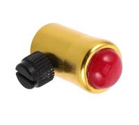 EXQUIMEUBLE diapasons pour la pieds de diapason de l'aluminium Accessoire d'aluminium de fourche des dispositifs de Fourche de yoga de agate Doré