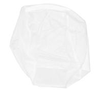 EXQUIMEUBLE Doublure Intérieure de Canapé en Polyester Blanc Détachable pour Rangement, Revêtement Moderne et Minimaliste, Remplaçant la Housse du Pouf Usage Confortable