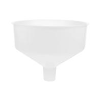 EXQUIMEUBLE Entonnoir à Large Ouverture en Plastique Blanc Maison, pour Remplir Bouteilles et Conserves sans Éclaboussures, Outil Pratique Cuisine et Bière