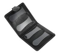 EXQUIMEUBLE Étui Porte-médiators Guitare PU Organiseur Compact Adapté Électriques Acoustiques Ukulélés Accessoire Cadeau Musicien