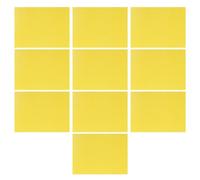 EXQUIMEUBLE Feuille de Cire Gaufrée en Cire d'abeille Jaune pour Ruche Dadant Lot de 10 Pièces, Pratique Construction de Ruches Production de Miel