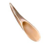 EXQUIMEUBLE Gua Sha en Corne Naturelle pour Massage Corps et Visage Outil de Massage Multifonctionnel Stimule Méridiens pour Acupression Finition Accessoire Bien-
