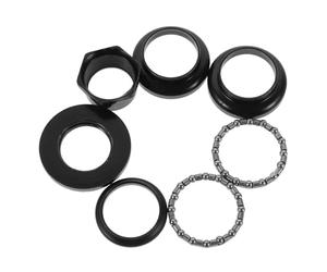 EXQUIMEUBLE Jeu de Direction à Roulements Métalliques 30mm pour VTT et Vélo de Route, Ensemble de Cuvettes de Fourche 25,4mm, Pièce de Direction Étanche et Solide, Accessoires Vélo