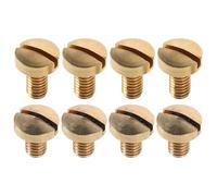 EXQUIMEUBLE Kit de 8 Vis de Serrage pour Saxophone Alto, 4 Longues et 4 Courtes, Vis en Métal Résistantes la Corrosion, Accessoires Précis pour Réparation et Entretien D’instrument à