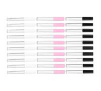 EXQUIMEUBLE Lot de 30 Tubes Vides pour Gloss à Lèvres 2,5ml, Design Rond Compact, Matériau As et Abs Léger, Anti-fuite, pour DIY et Voyage