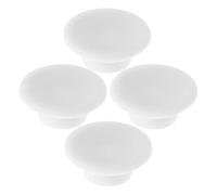 EXQUIMEUBLE Lot de 4 Bouchons de Vidange en Caoutchouc Rond Universels Étanches Résistants Froid pour Orifices de Congélateur et Réservoir à Glaçons - Accessoires de Remplacement pour