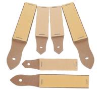 EXQUIMEUBLE Lot de 6 Aiguiseurs de Crayons en Papier Abrasif pour Artistes, Conception Ergonomique, Affûtage Sûr et Précis, pour L'école Salle de Classe