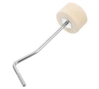 EXQUIMEUBLE Marteau de Pédale pour Grosse Caisse Métal avec Tête Feutre Incurvée Accessoire Percussion pour Batteur Pratique et Facile à Utiliser
