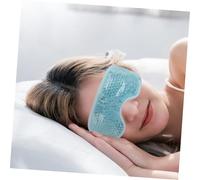 EXQUIMEUBLE Masque Gel Froid et Chaud pour Yeux Réutilisable Patch de Sommeil Apaisant Compresse Thermique et Rafraîchissante pour Maux de Tête et Fatigue Oculaire Confortable et Durable