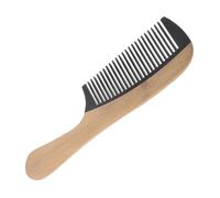 EXQUIMEUBLE Peigne Bois De Noyer Pour Hommes Démêlant Et Coiffant Barbe Anti-frizz Et Anti-pelliculaire Pour Voyage Et Soins Quotidiens Des Cheveux