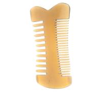 EXQUIMEUBLE Peigne En Corne Dents Larges Et Fines Antistatique Pour Soin Massage Des Cheveux