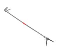 EXQUIMEUBLE Pince à Serpent Acier Inoxydable Auto-verrouillable Pince Longue Portée pour Poissons Reptiles et Crabes Usage Extérieur