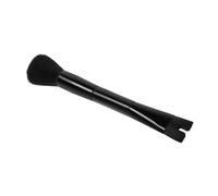 EXQUIMEUBLE Pinceau Contour Du Nez Multifonction Double Extrémité Taille Moyenne Noir Maquillage Visage Pour Contouring Nez Large Poudre