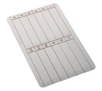 EXQUIMEUBLE Plaque de Stockage de Cryptographie à Froid en Acier Inoxydable Argenté, Protection Ignifuge Portable pour 24 Mots, Voyages Récupération Sécurisée