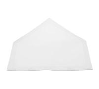 EXQUIMEUBLE Plaque d'entraînement des lanceurs de Baseball, matériel de Formation TPE Blanc, Surface Plate, Polyvalente, pour entraînement et compétition